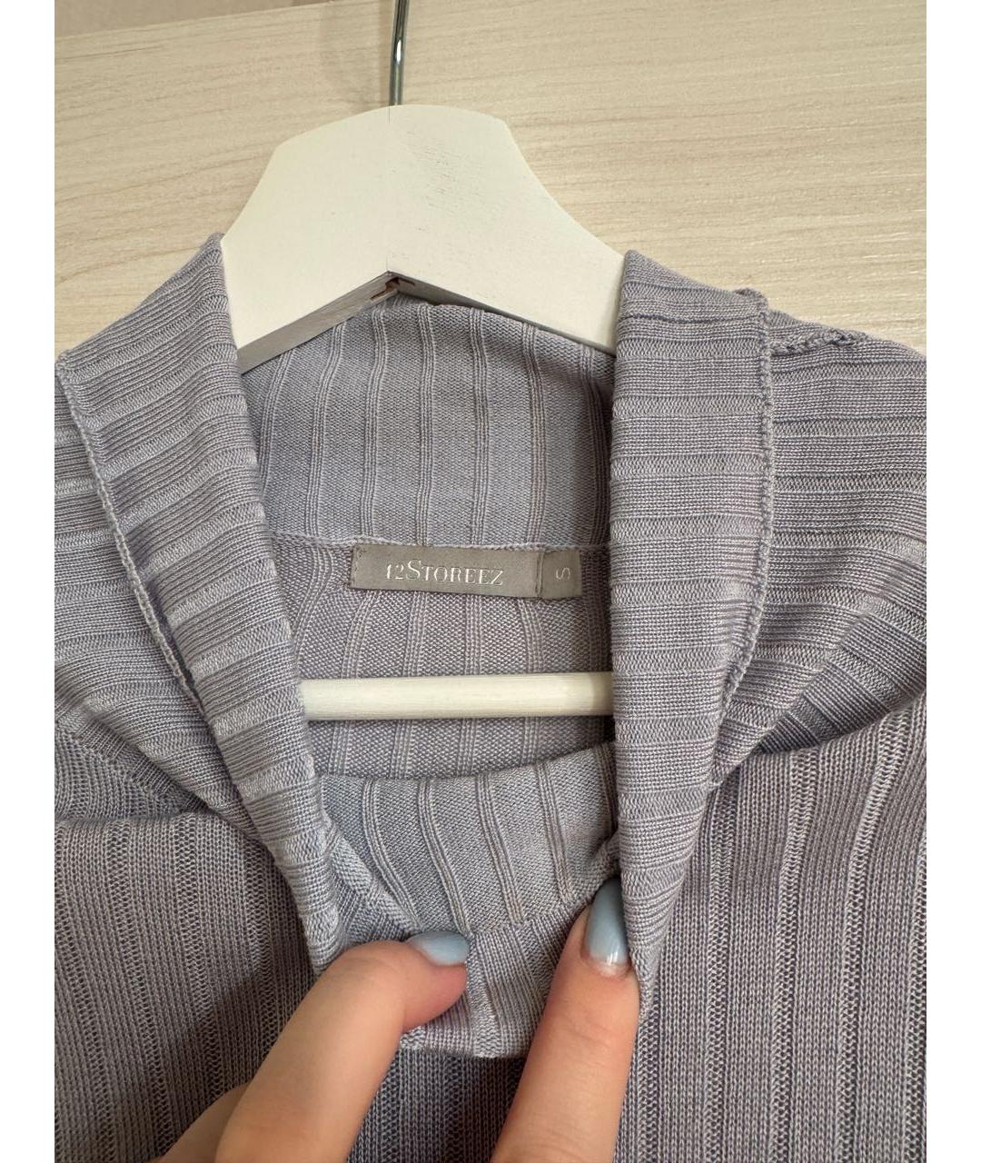 12 STOREEZ Голубая водолазка, фото 3