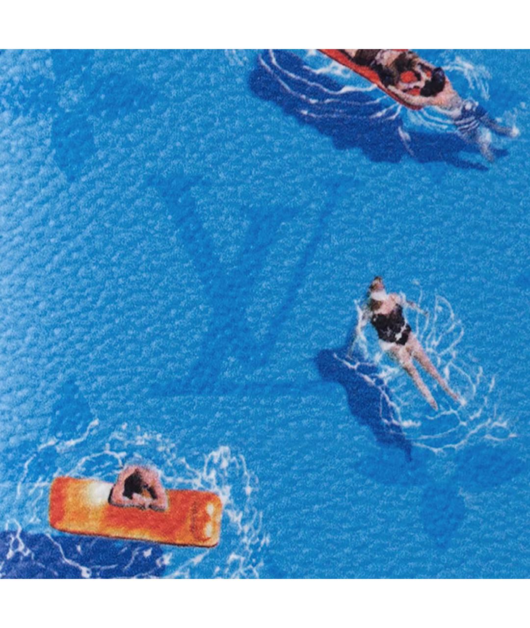 LOUIS VUITTON Голубой кошелек, фото 4