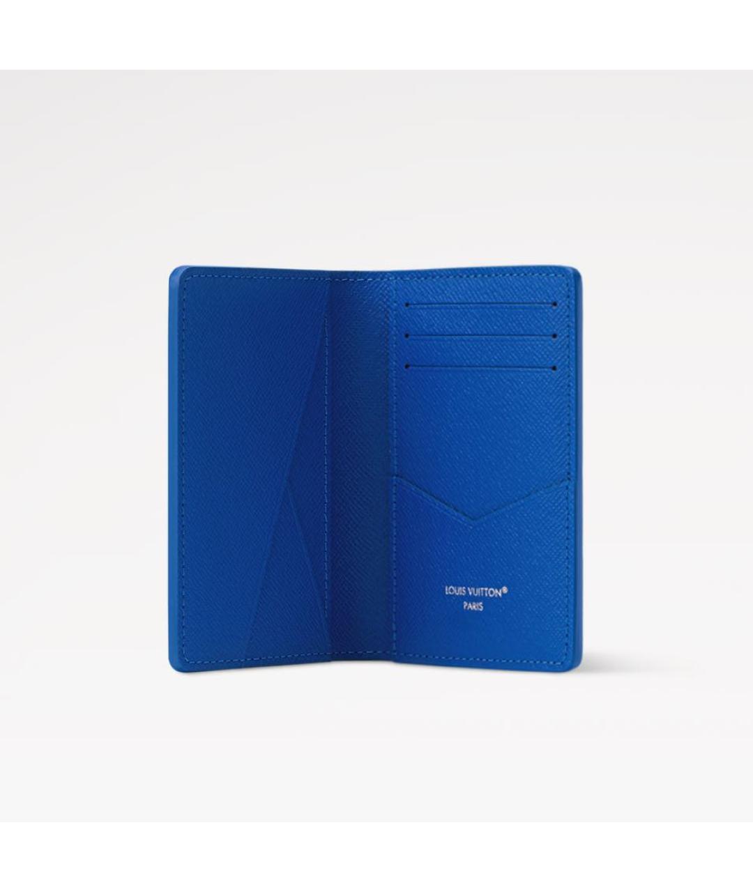 LOUIS VUITTON Синий кошелек, фото 3
