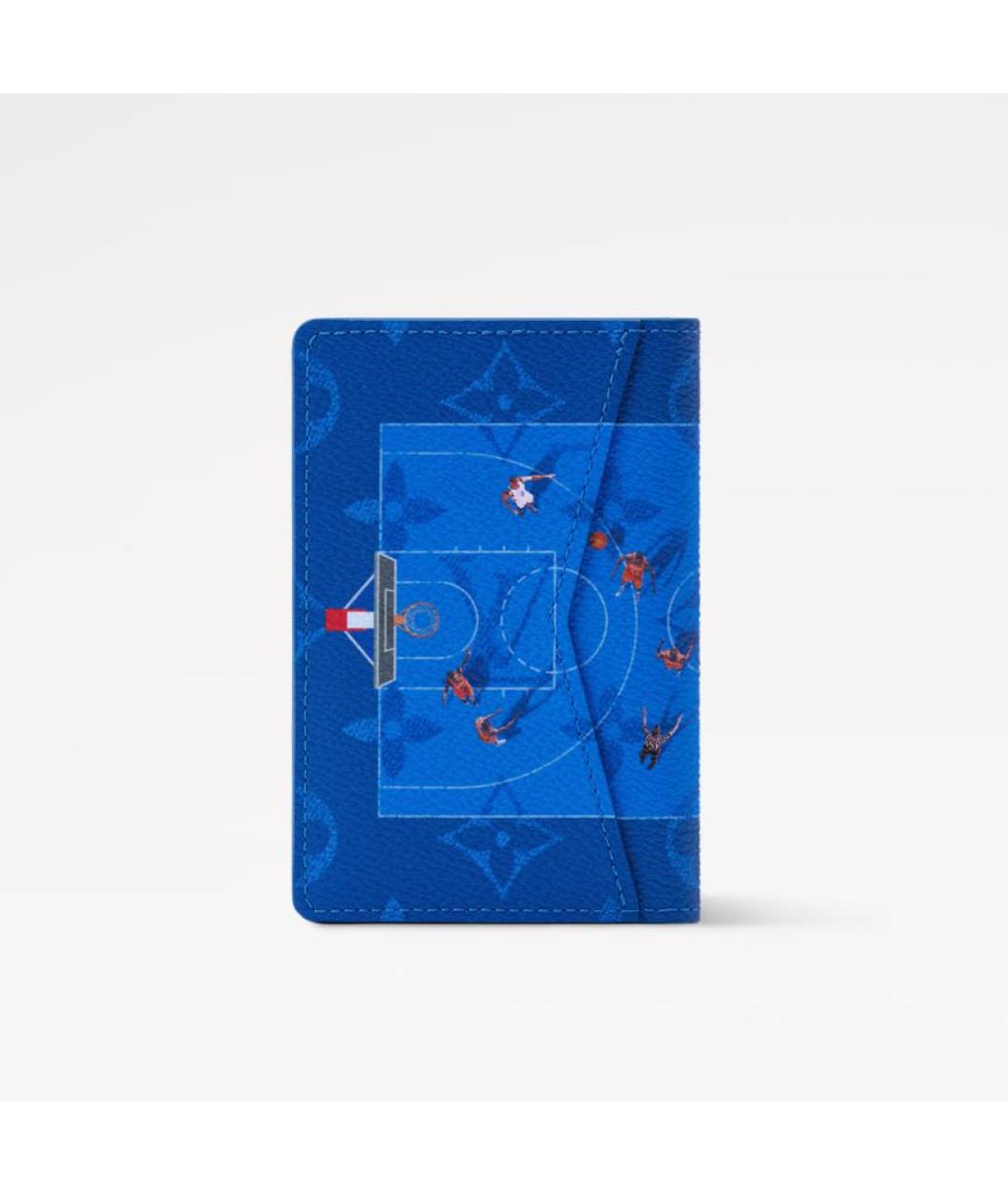 LOUIS VUITTON Синий кошелек, фото 5