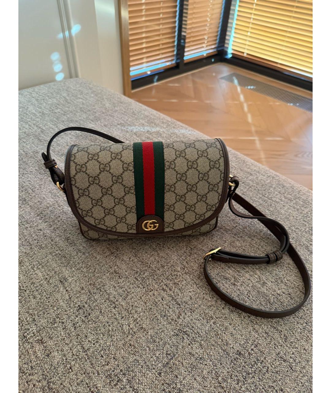 GUCCI Мульти кожаная сумка через плечо, фото 9