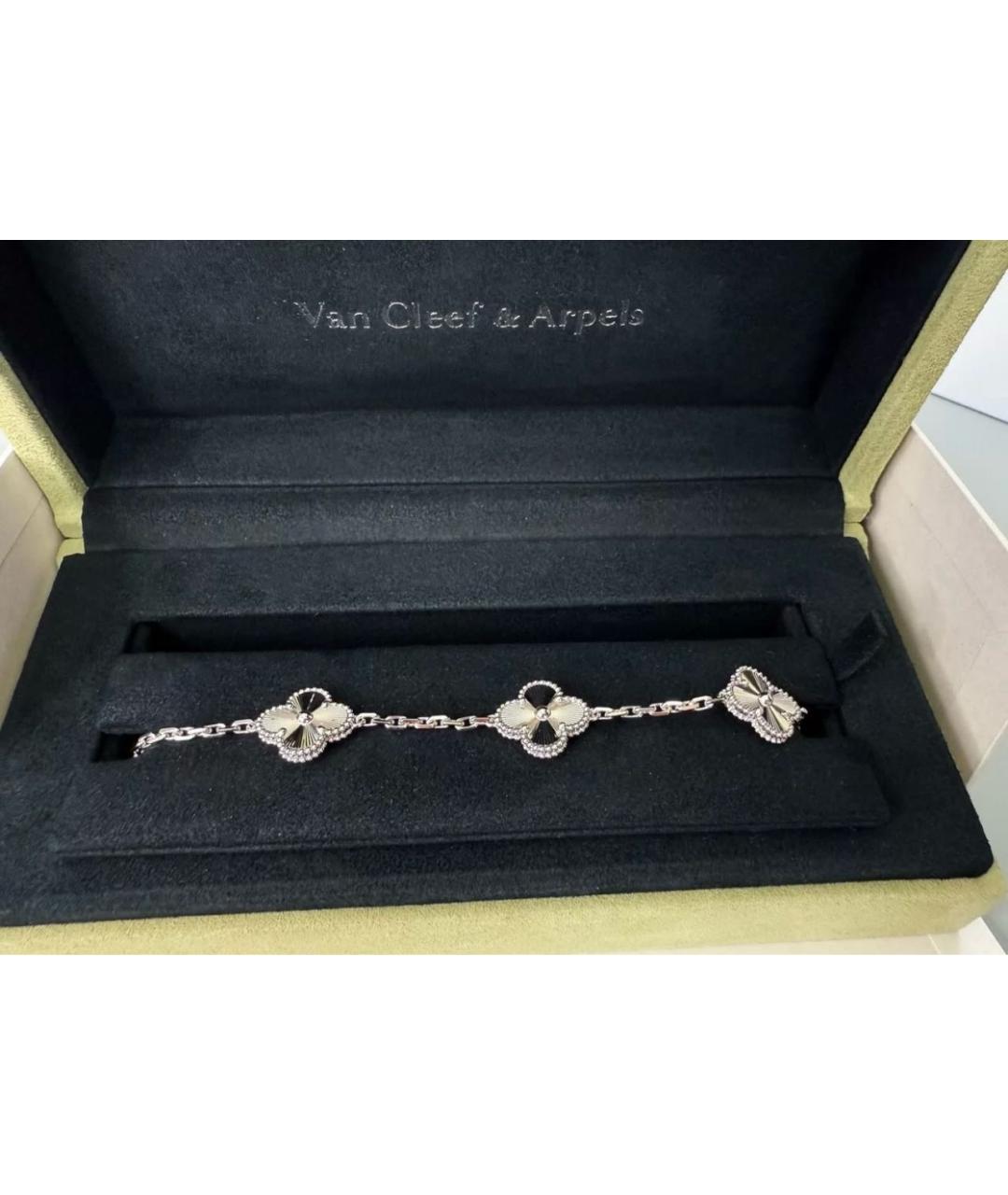 VAN CLEEF & ARPELS Белый браслет из белого золота, фото 5