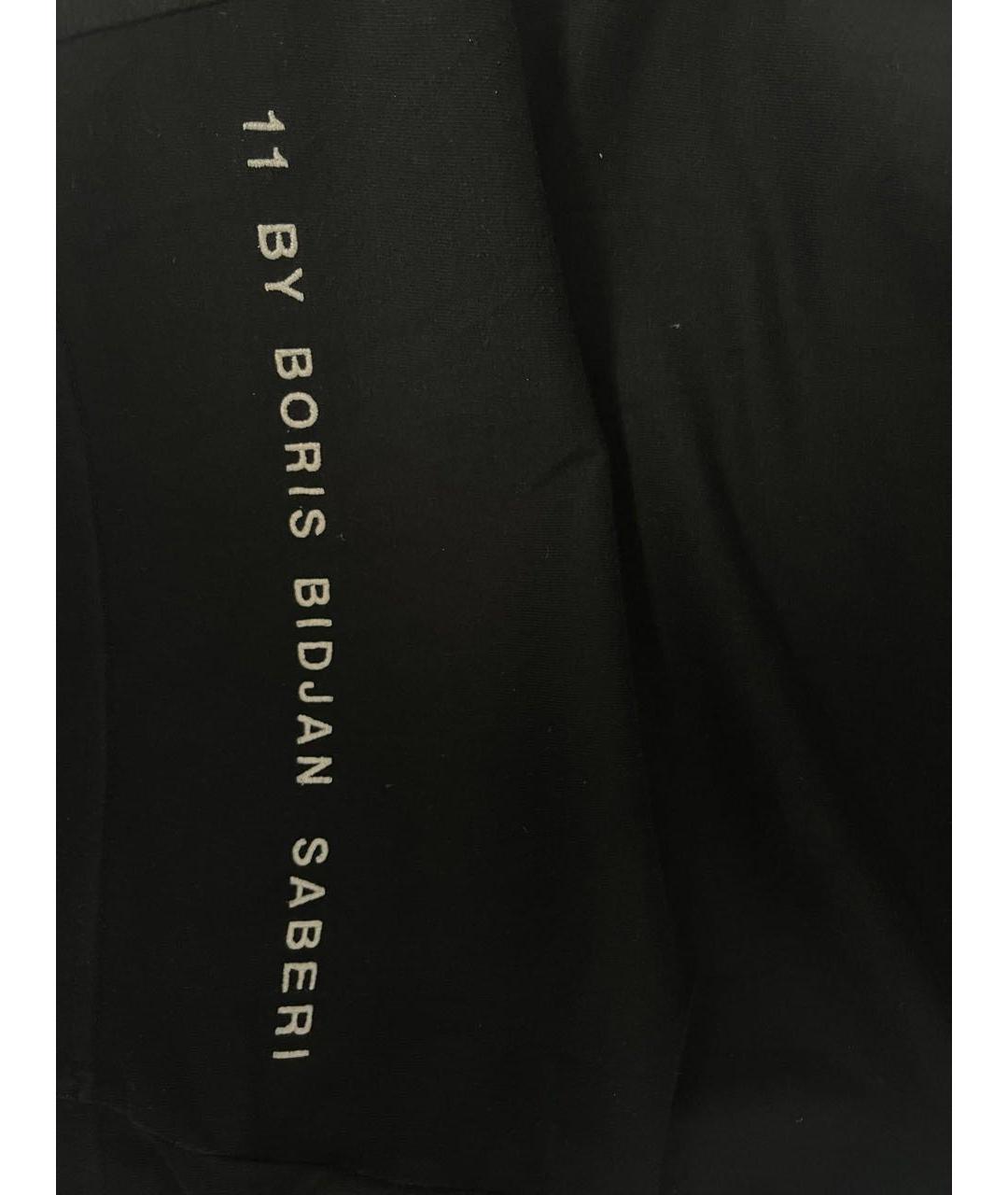 11 BY BORIS BIDJAN SABERI Черная футболка, фото 4