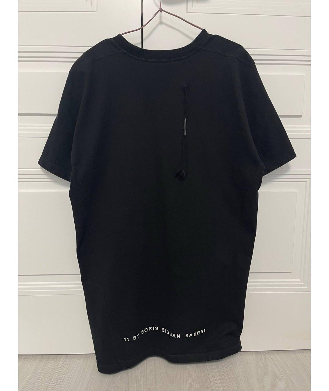 11 BY BORIS BIDJAN SABERI Черная футболка, фото 2