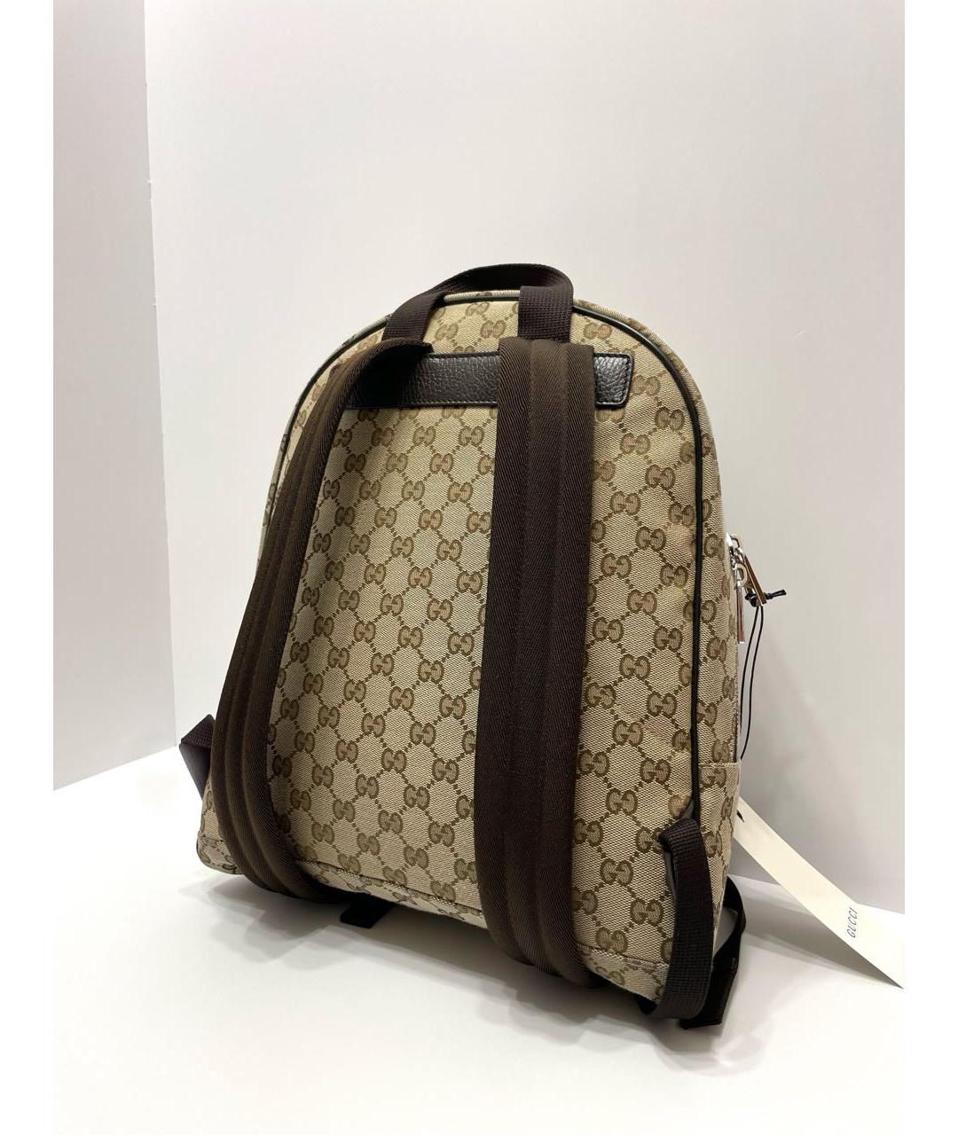 GUCCI Бежевый рюкзак, фото 3