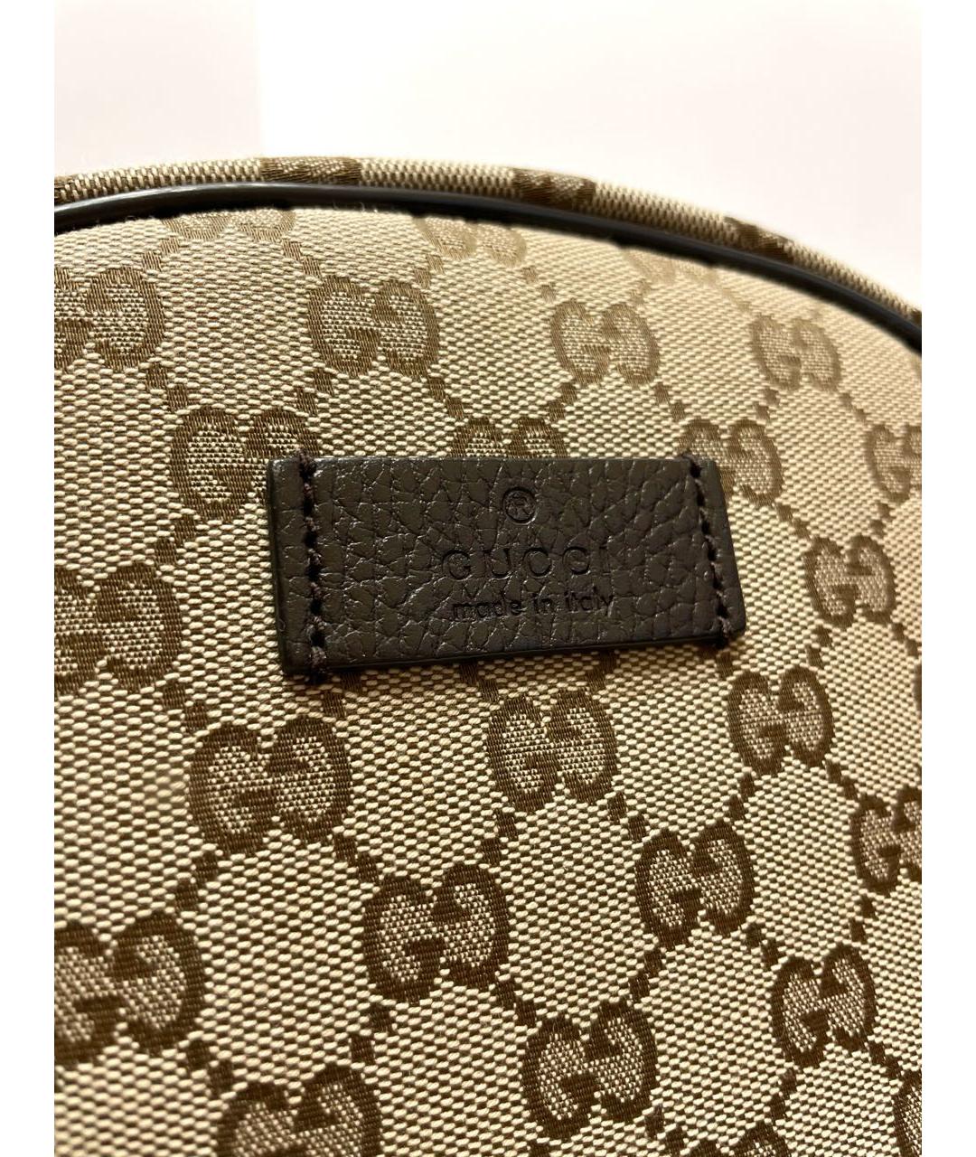 GUCCI Бежевый рюкзак, фото 6