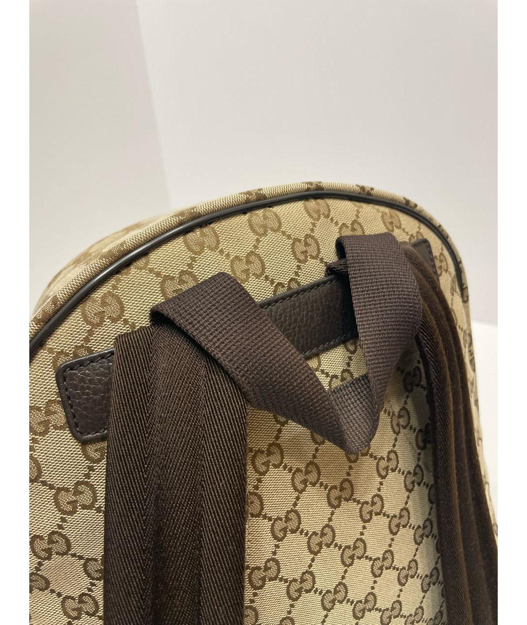 GUCCI Бежевый рюкзак, фото 7