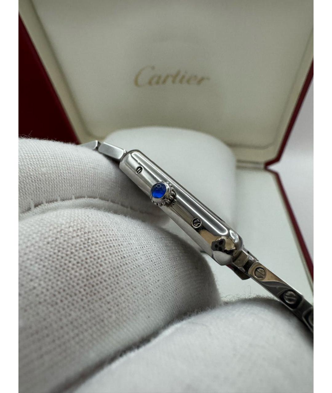 CARTIER Серебряные часы, фото 5