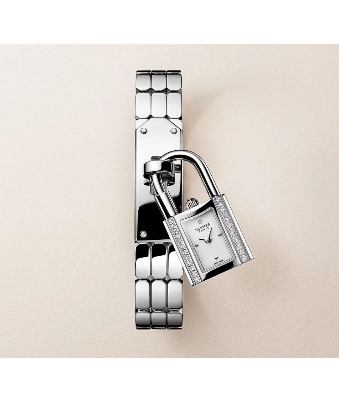 HERMES Серебряные часы, фото 6