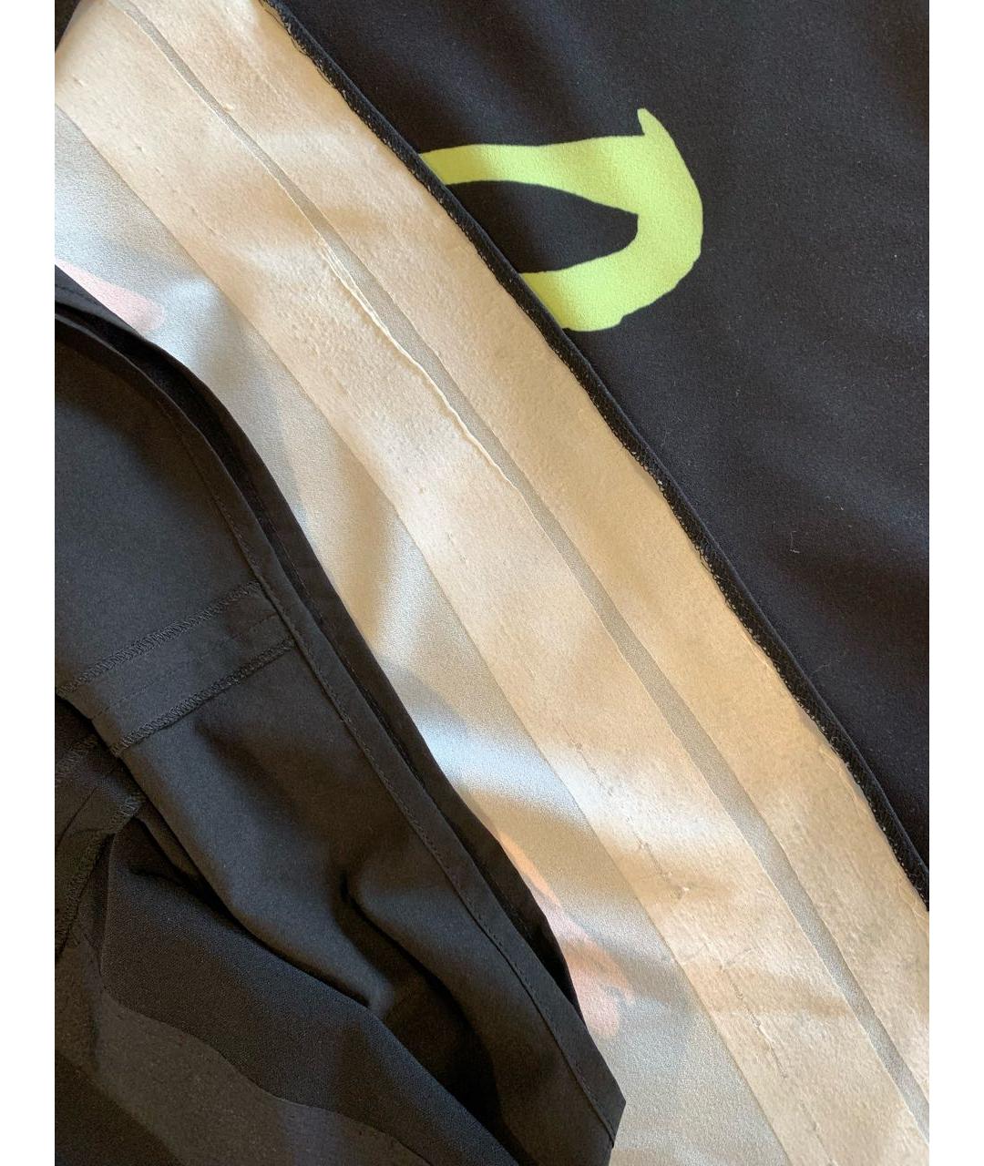 MOSCHINO Черное полиэстеровое коктейльное платье, фото 6