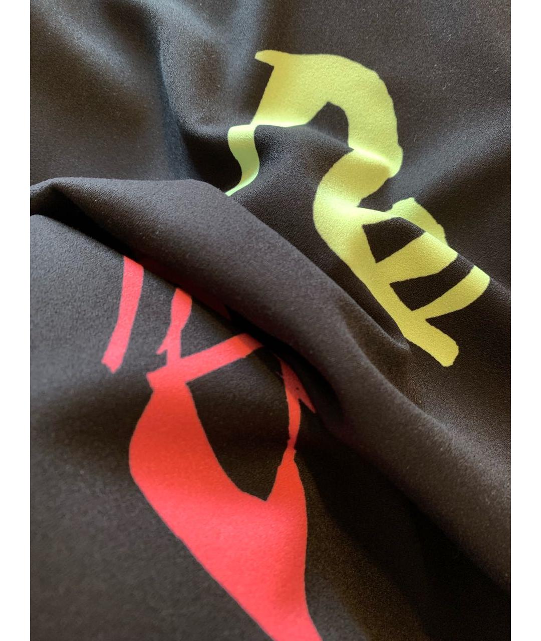 MOSCHINO Черное полиэстеровое коктейльное платье, фото 8