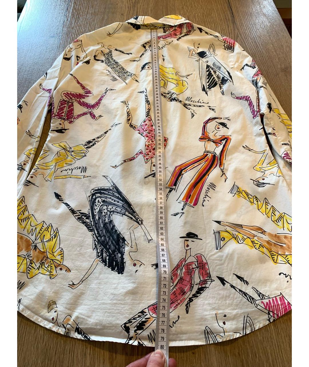 MOSCHINO Мульти хлопковая блузы, фото 2