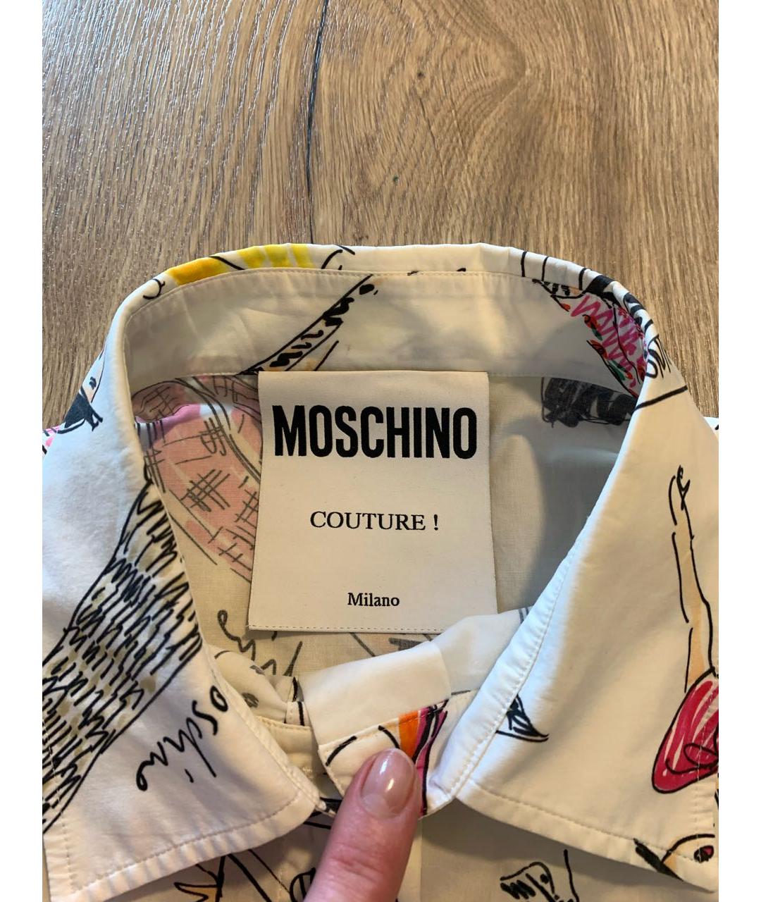 MOSCHINO Мульти хлопковая блузы, фото 3