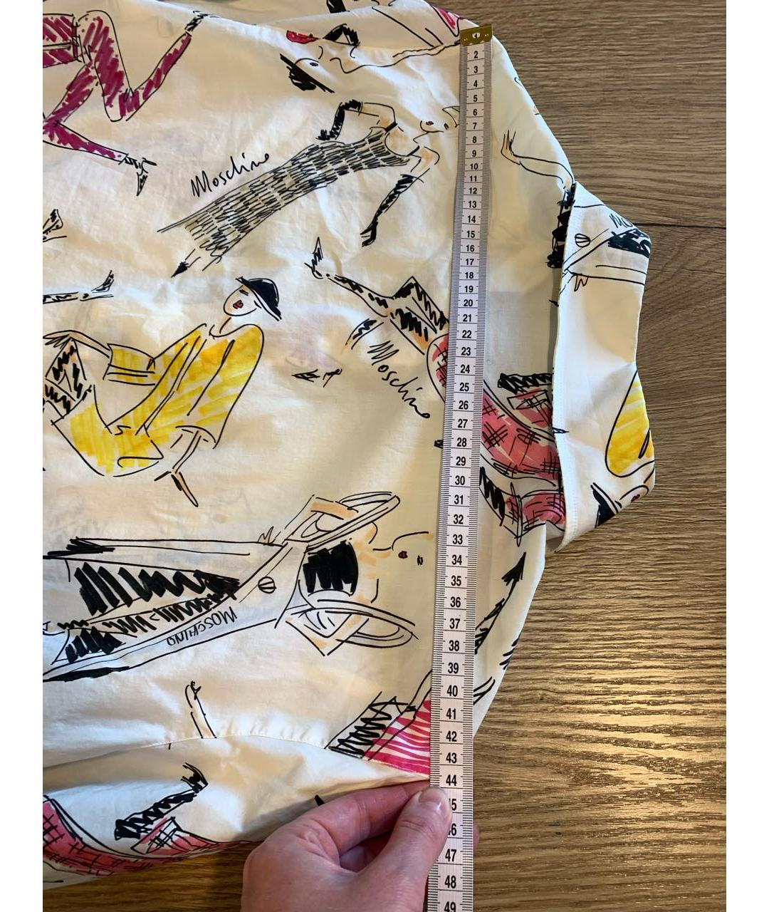 MOSCHINO Мульти хлопковая блузы, фото 7