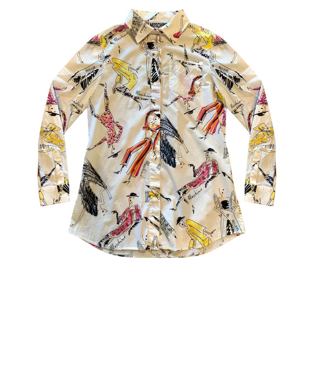 MOSCHINO Мульти хлопковая блузы, фото 1