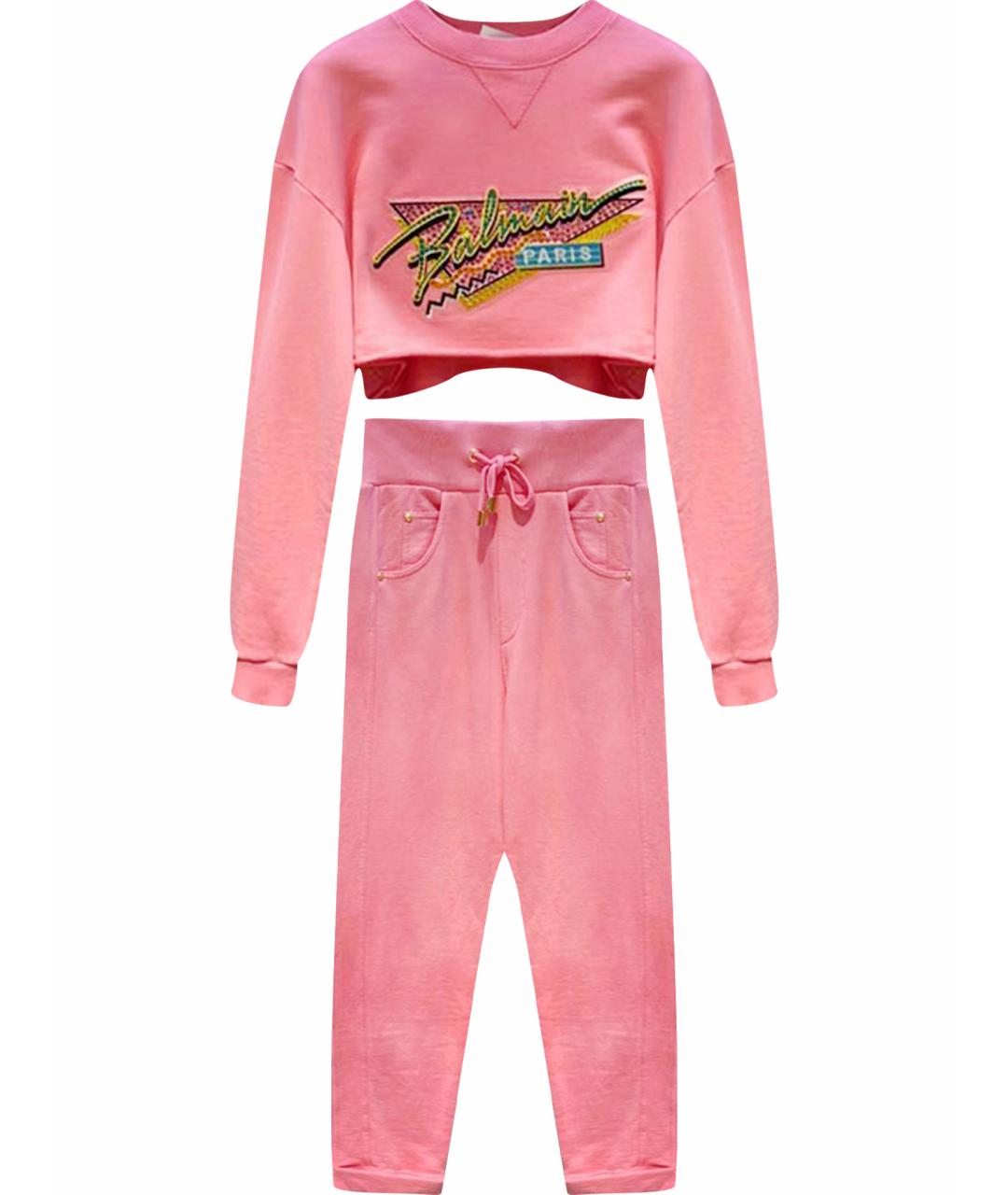 BALMAIN Розовый костюм с брюками, фото 1