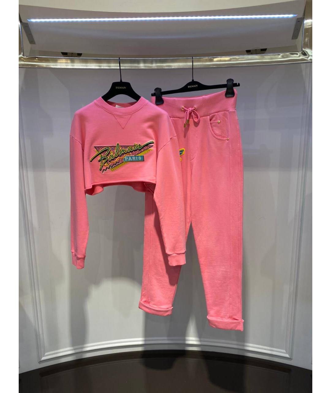 BALMAIN Розовый костюм с брюками, фото 3