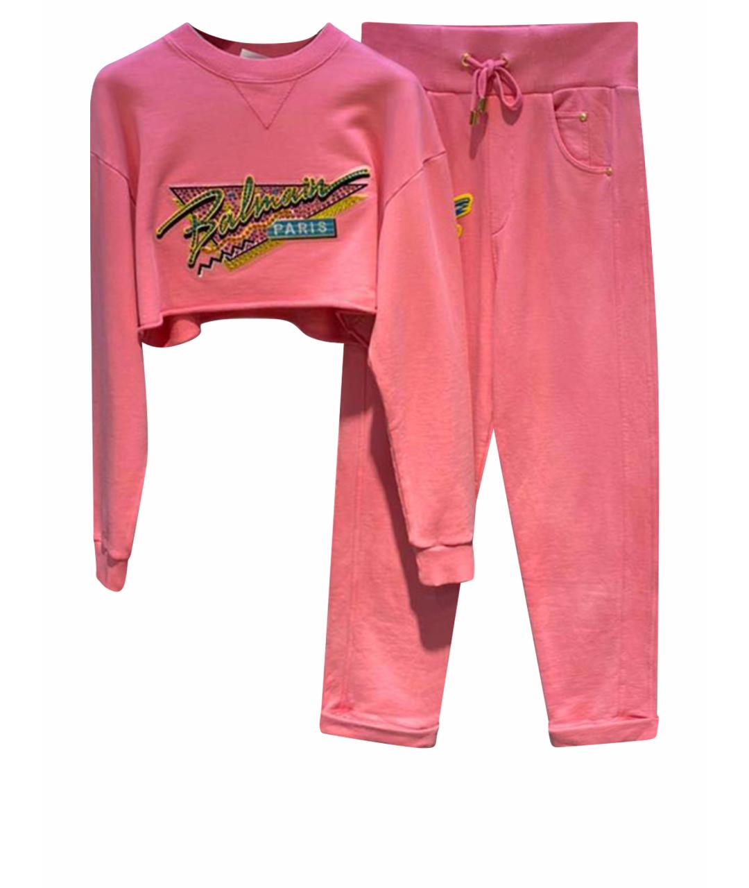 BALMAIN Розовый костюм с брюками, фото 4
