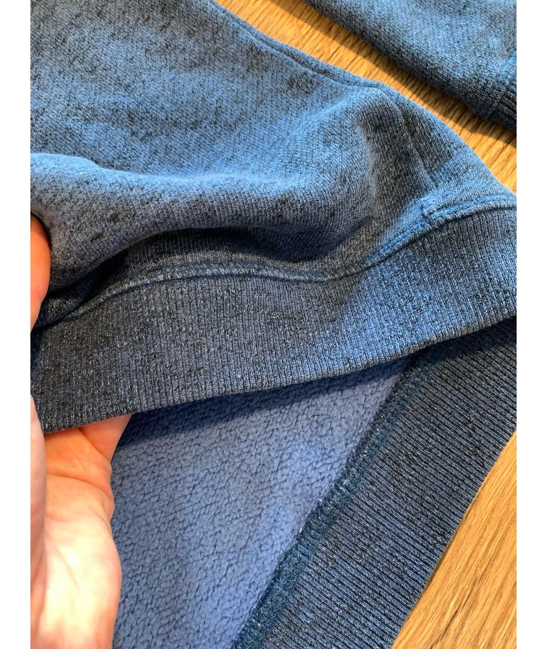 KENZO Синий хлопковый джемпер / свитер, фото 5