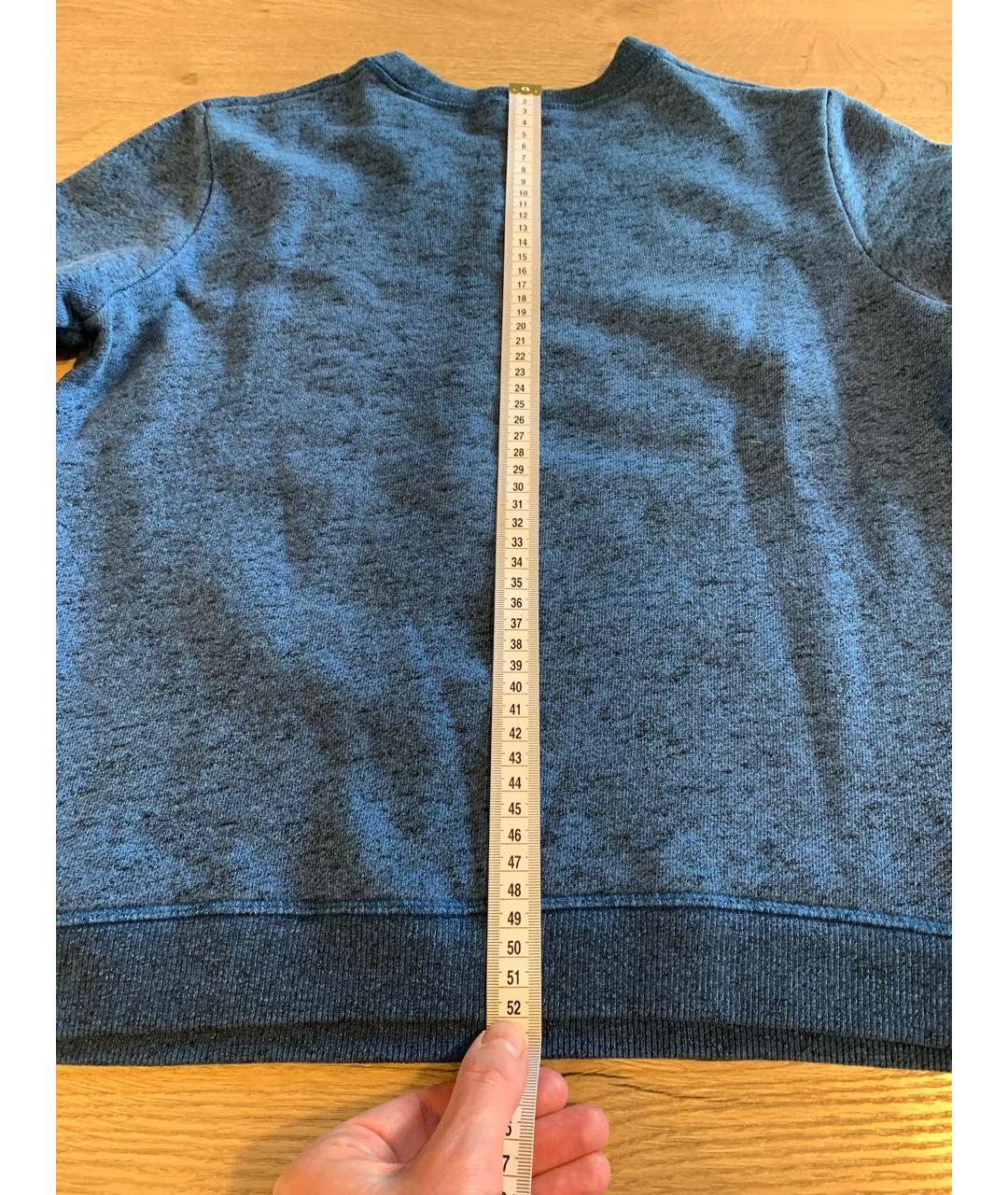 KENZO Синий хлопковый джемпер / свитер, фото 8