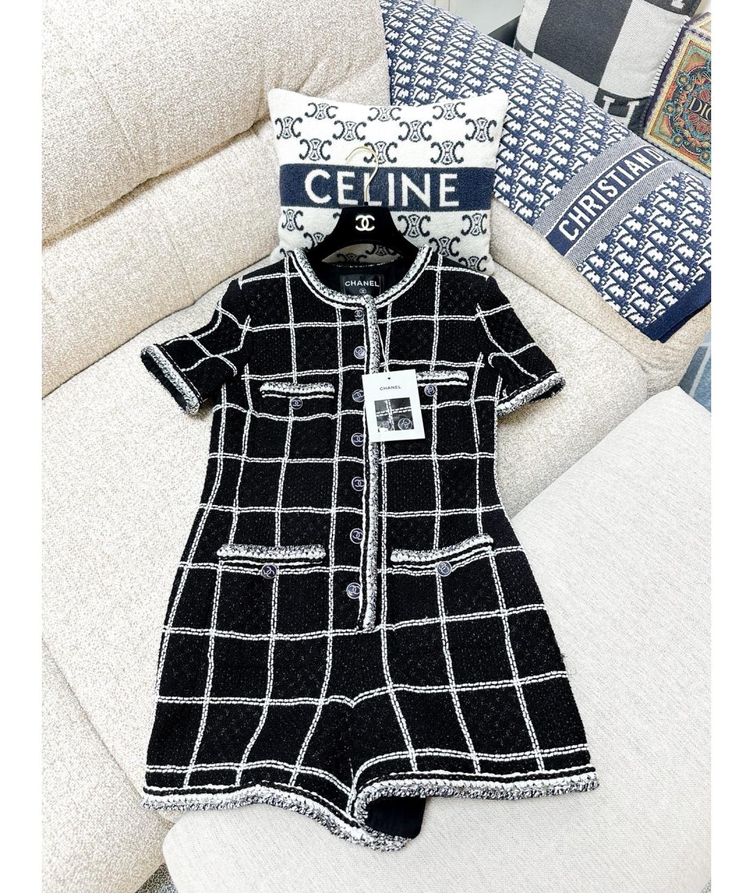 CHANEL Черные шорты, фото 4