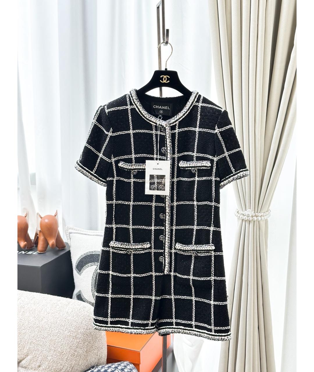 CHANEL Черные шорты, фото 8