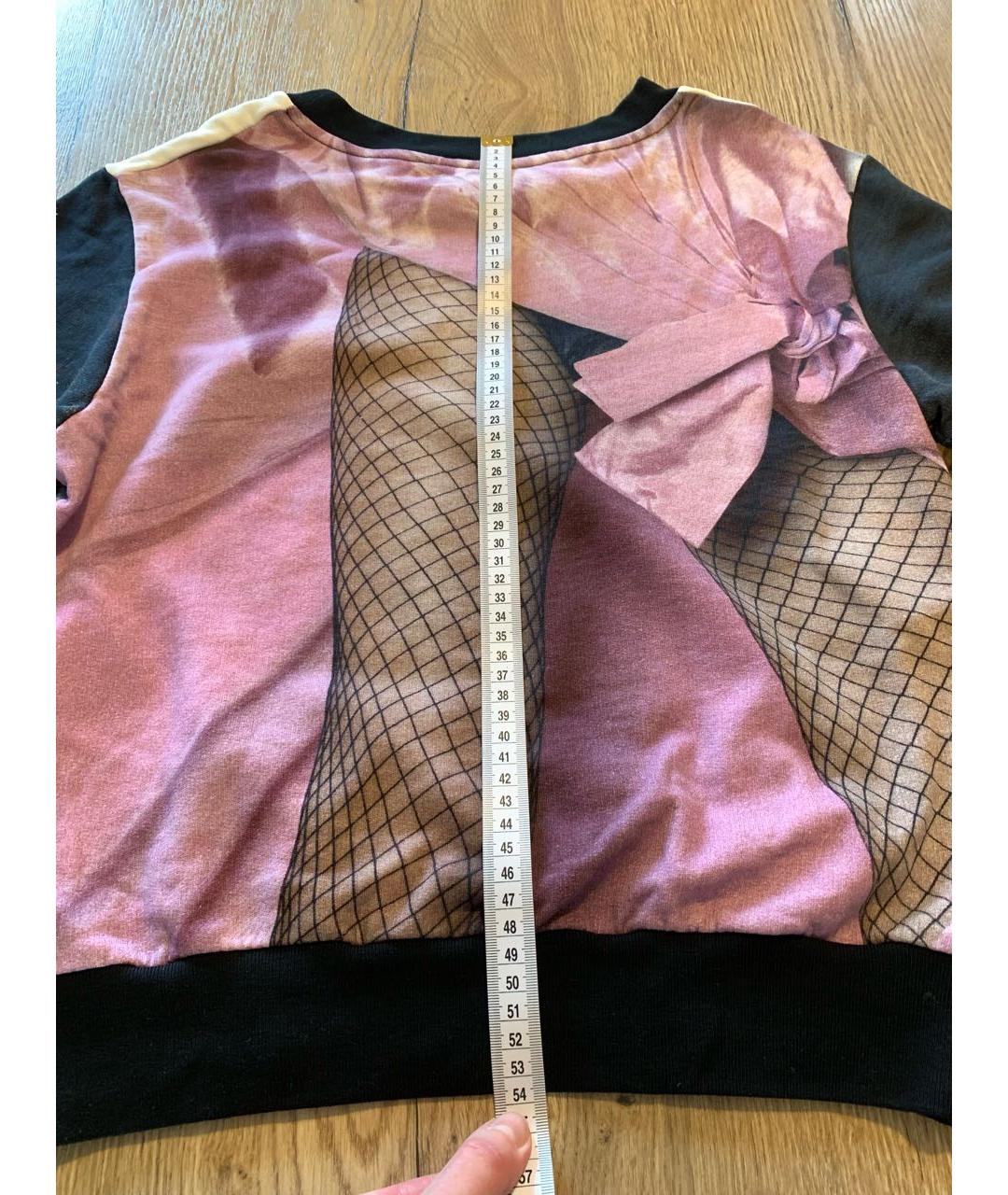 MOSCHINO Мульти хлопковый джемпер / свитер, фото 8