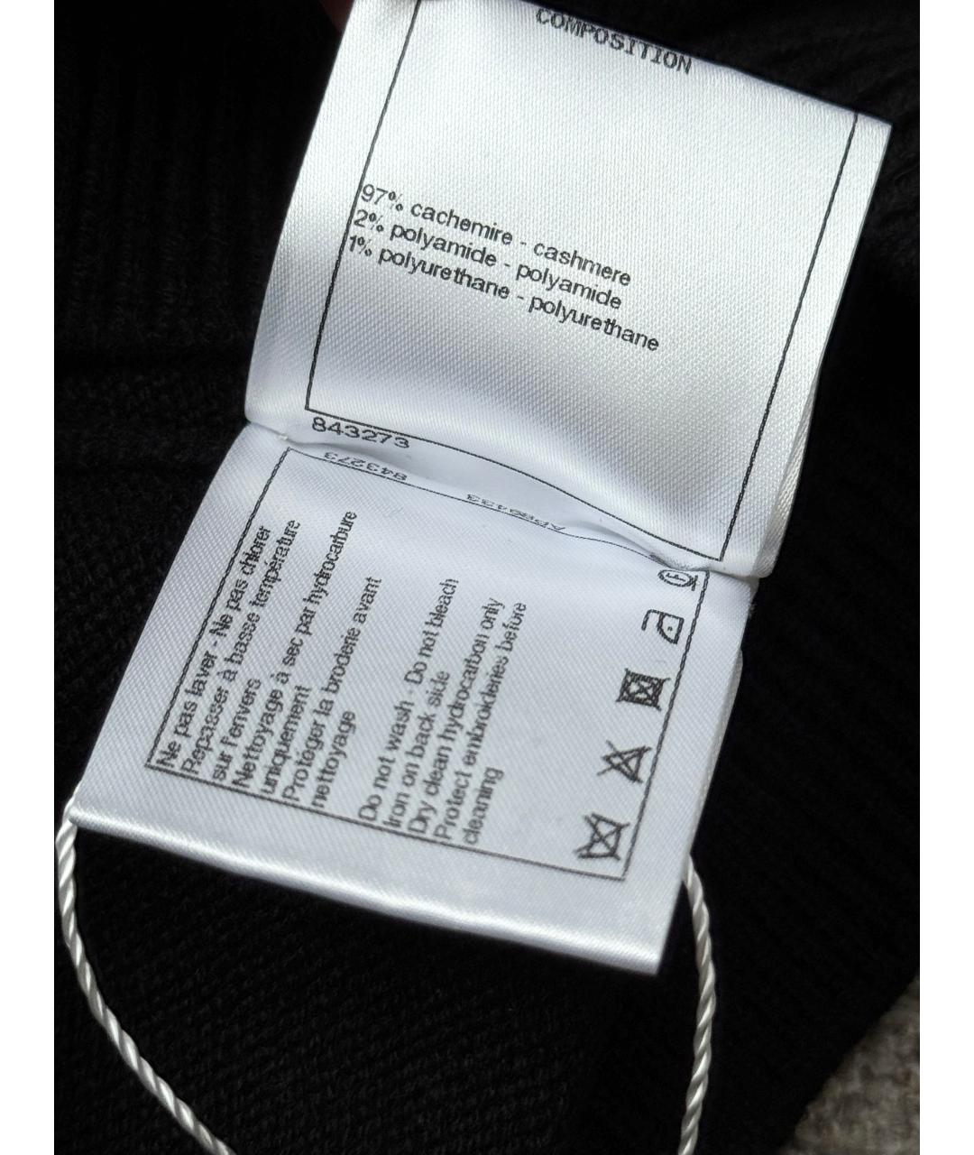 CHANEL Черный джемпер / свитер, фото 7