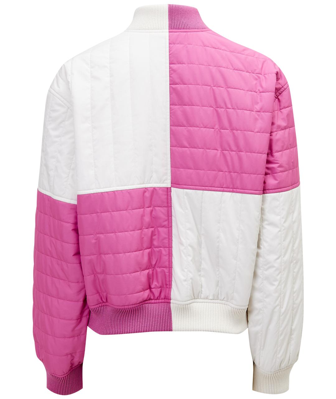 HERMES Розовая полиэстеровая куртка, фото 4
