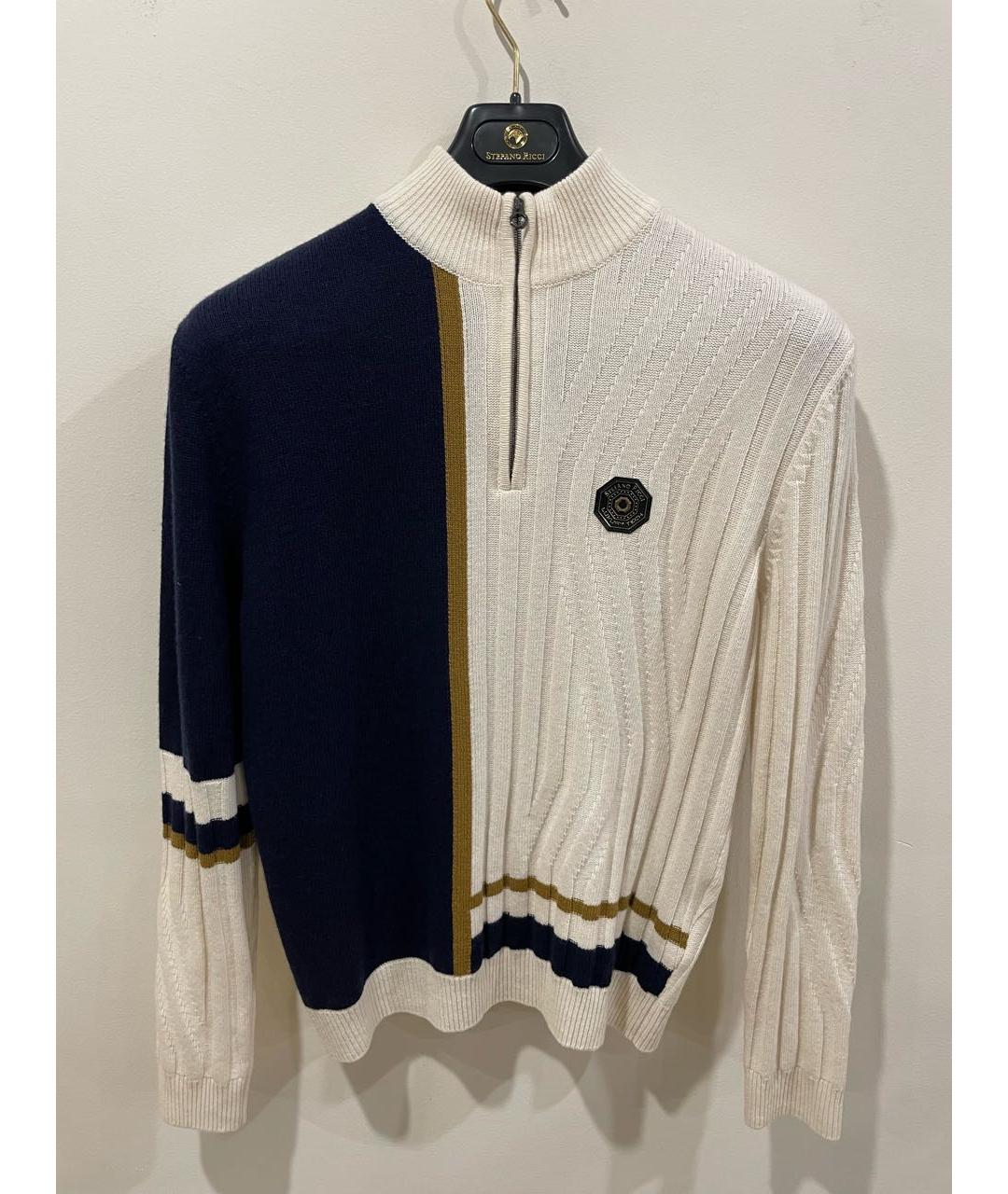 STEFANO RICCI Бежевый джемпер / свитер, фото 8