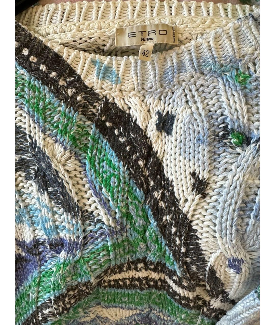 ETRO Хлопковый джемпер / свитер, фото 3