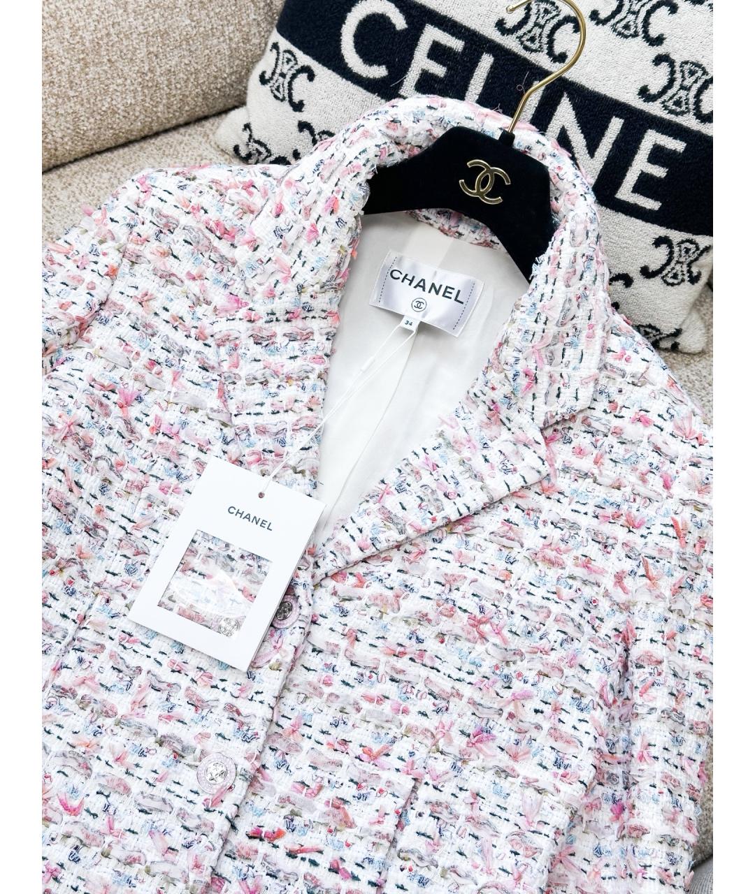 CHANEL Розовое пальто, фото 3