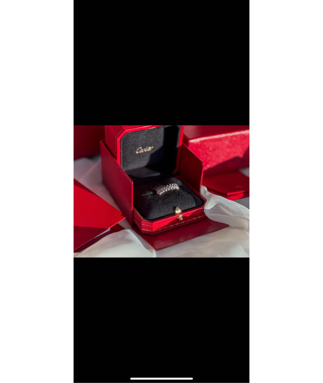 CARTIER Белое кольцо из белого золота, фото 2