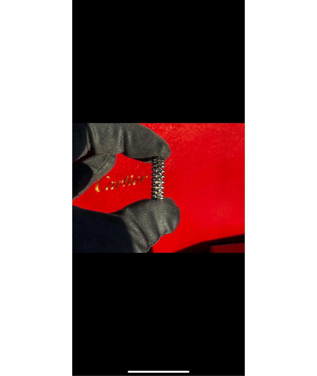 CARTIER Белое кольцо из белого золота, фото 7