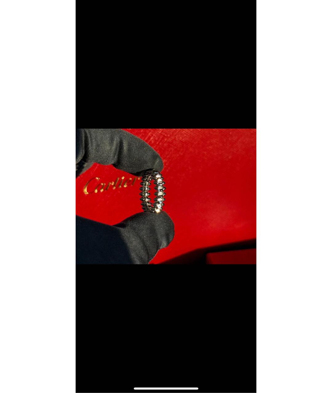 CARTIER Белое кольцо из белого золота, фото 8