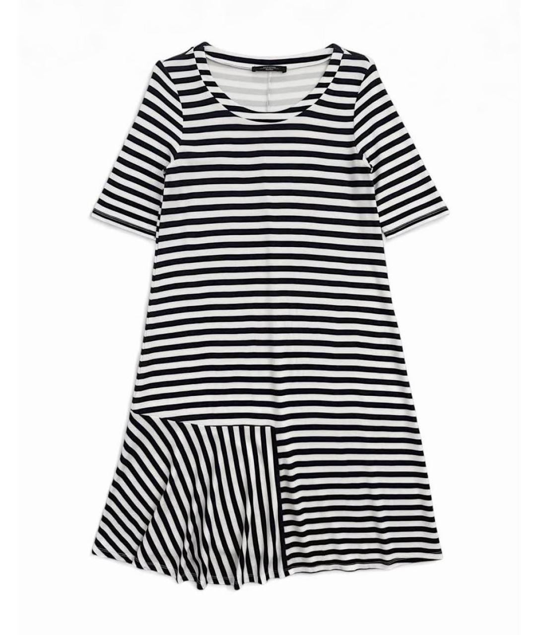 WEEKEND MAX MARA Черное вискозное повседневное платье, фото 1