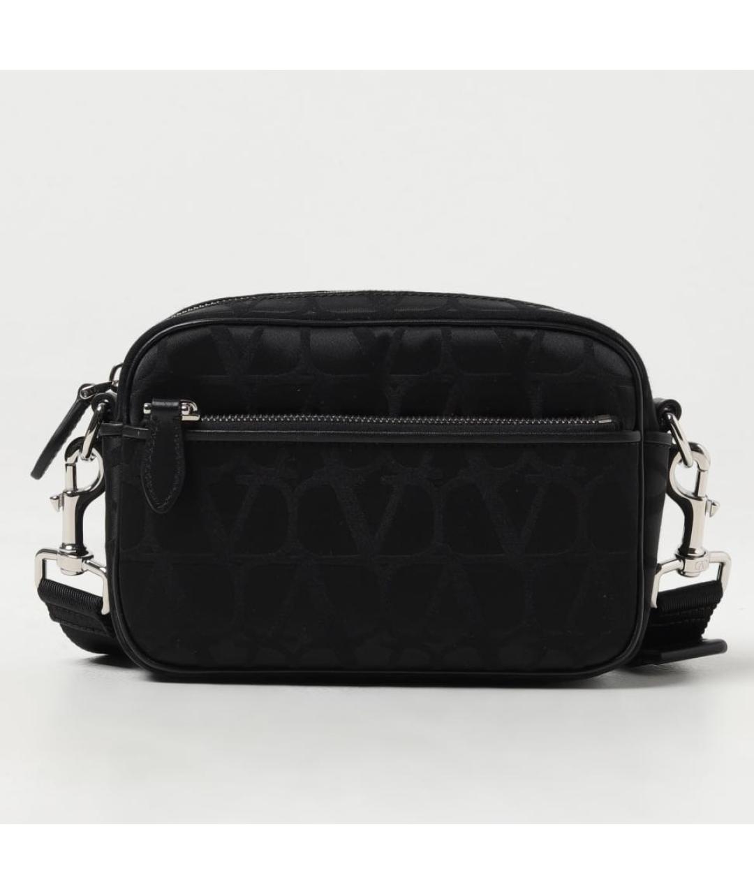 VALENTINO Черная сумка через плечо, фото 4