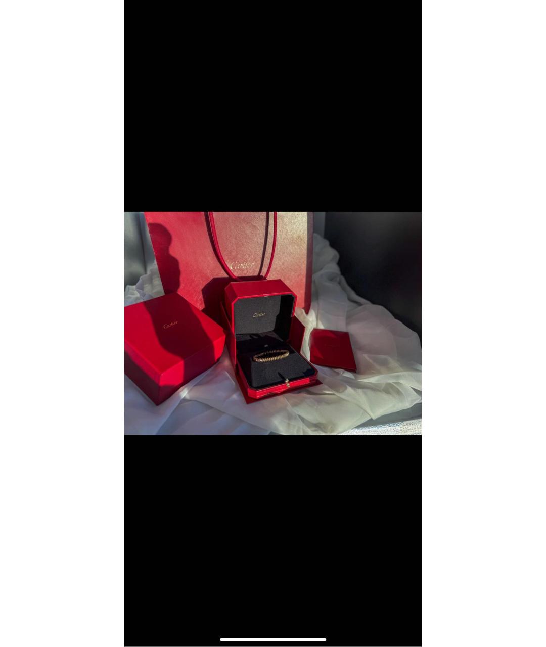 CARTIER Золотой браслет из желтого золота, фото 2