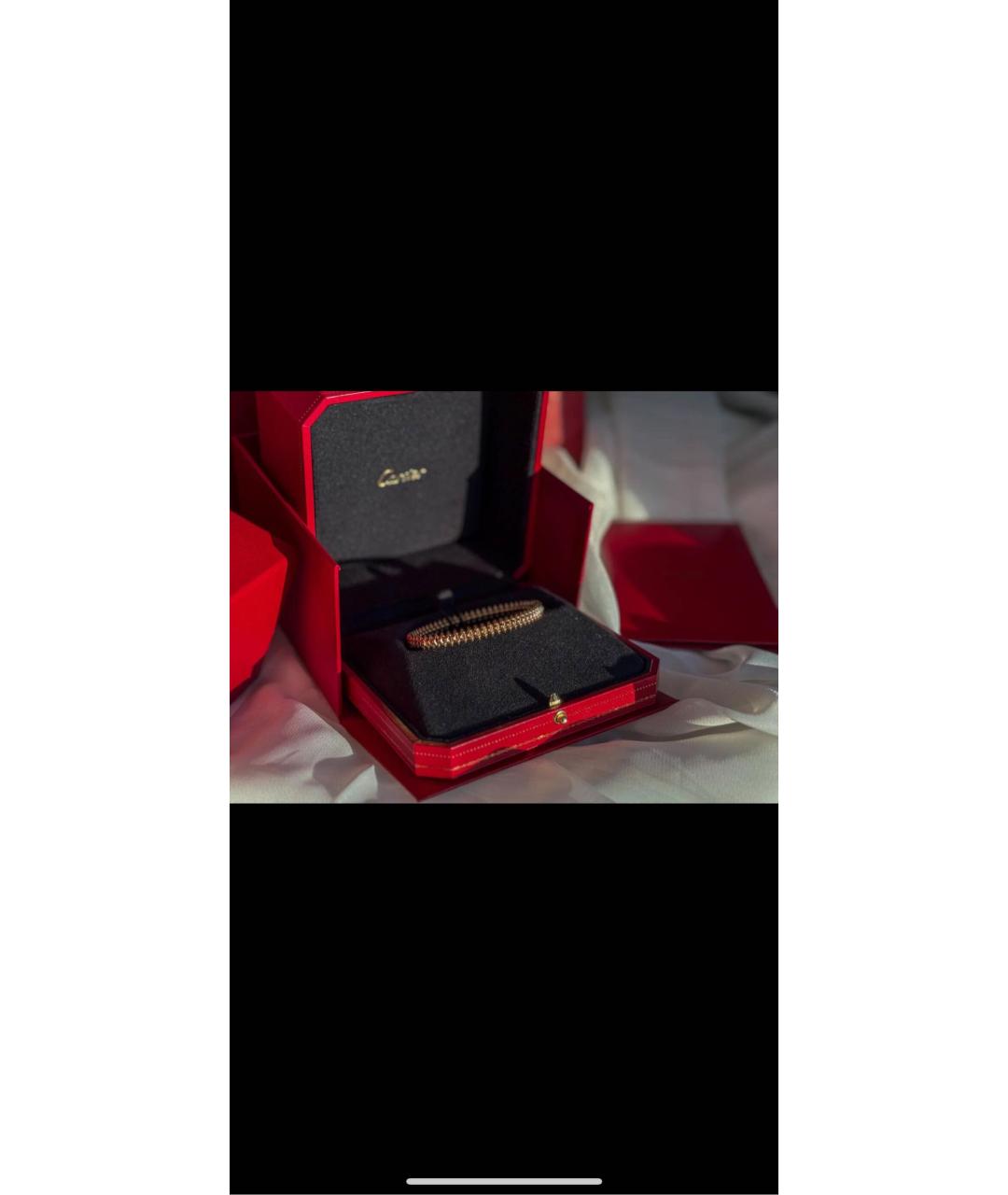 CARTIER Золотой браслет из желтого золота, фото 5