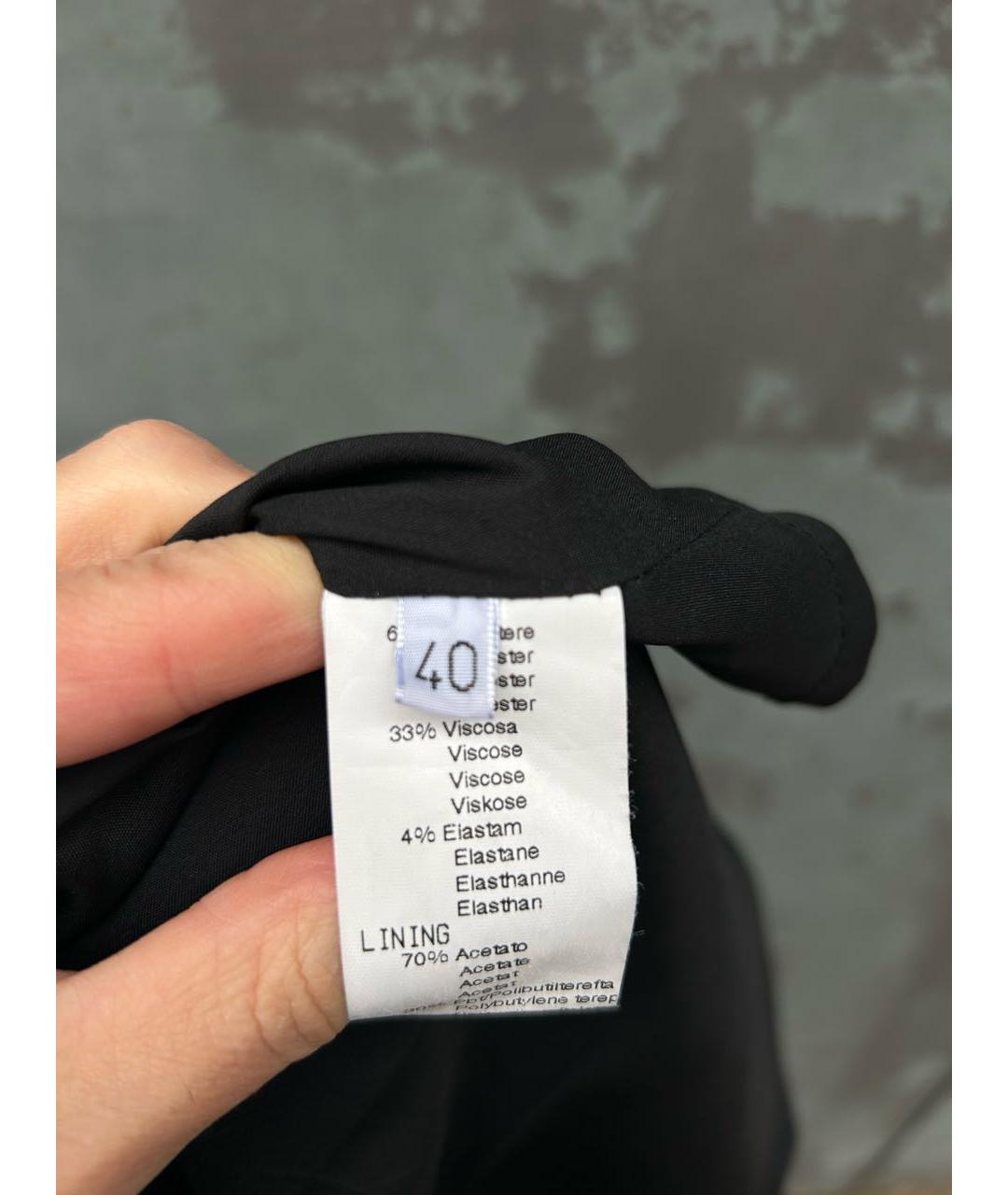 BLUGIRL Черная юбка мини, фото 4