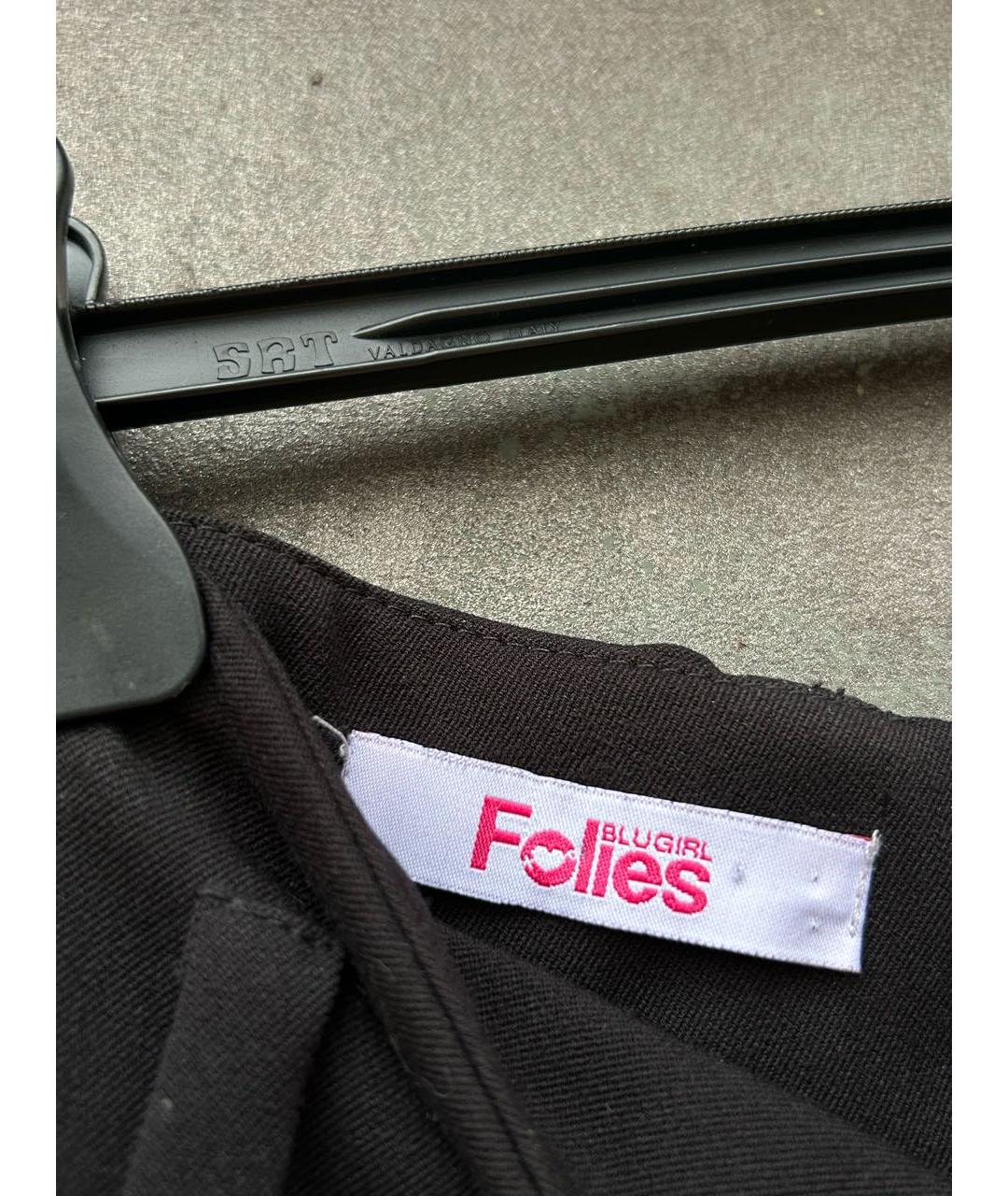 BLUGIRL Черная юбка мини, фото 2