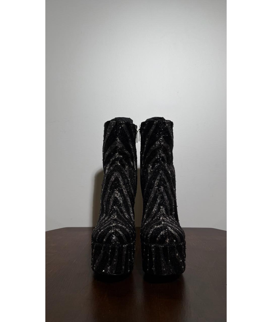 SAINT LAURENT Черные ботинки, фото 2