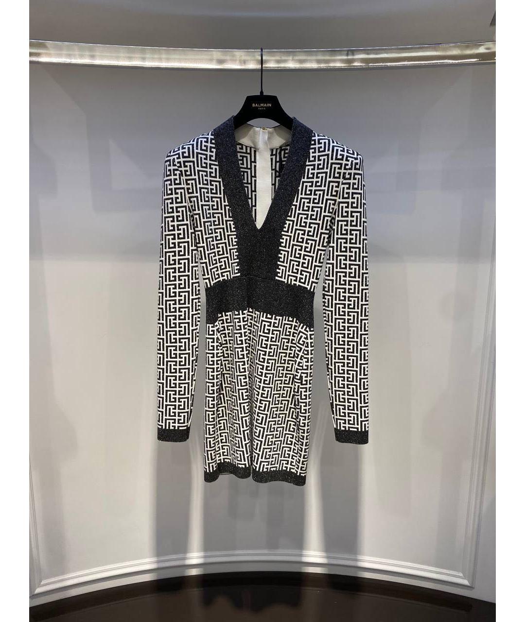 BALMAIN Белое повседневное платье, фото 3