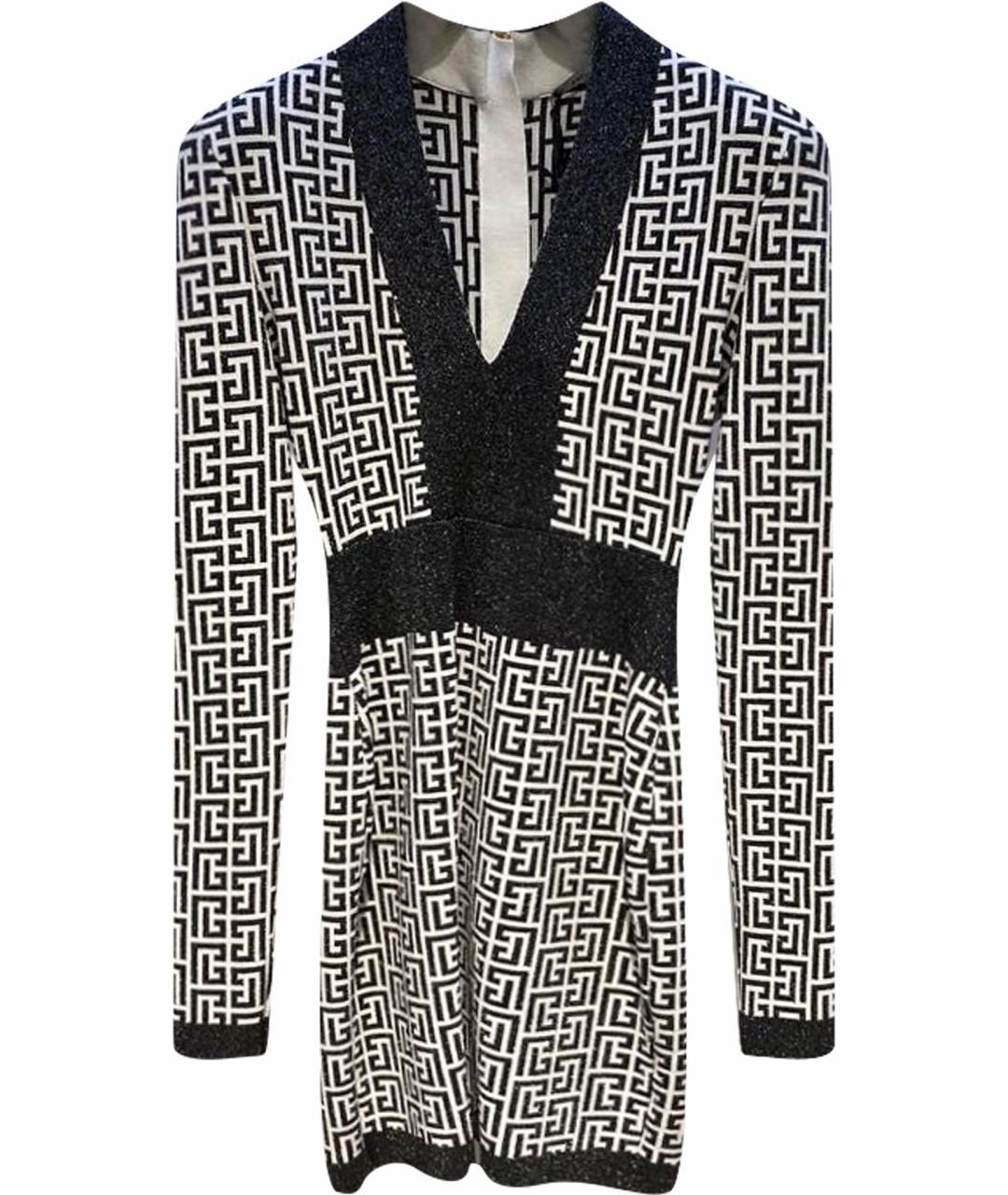 BALMAIN Белое повседневное платье, фото 1