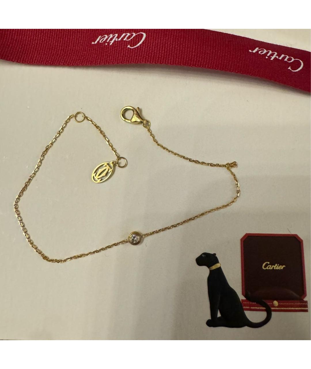 CARTIER Золотой браслет из желтого золота, фото 5