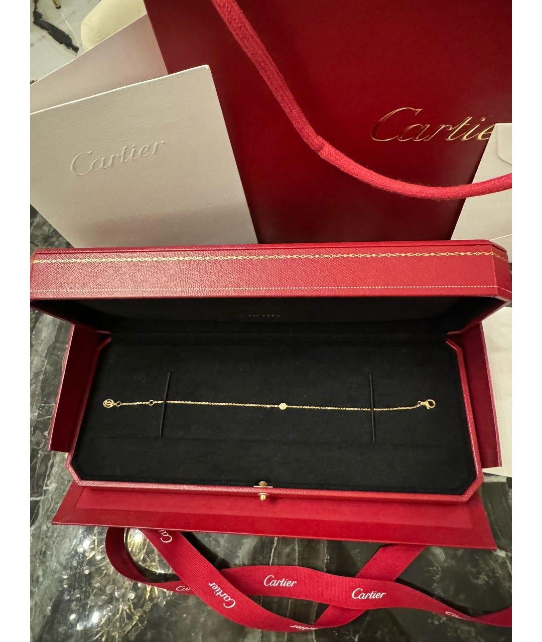 CARTIER Золотой браслет из желтого золота, фото 4