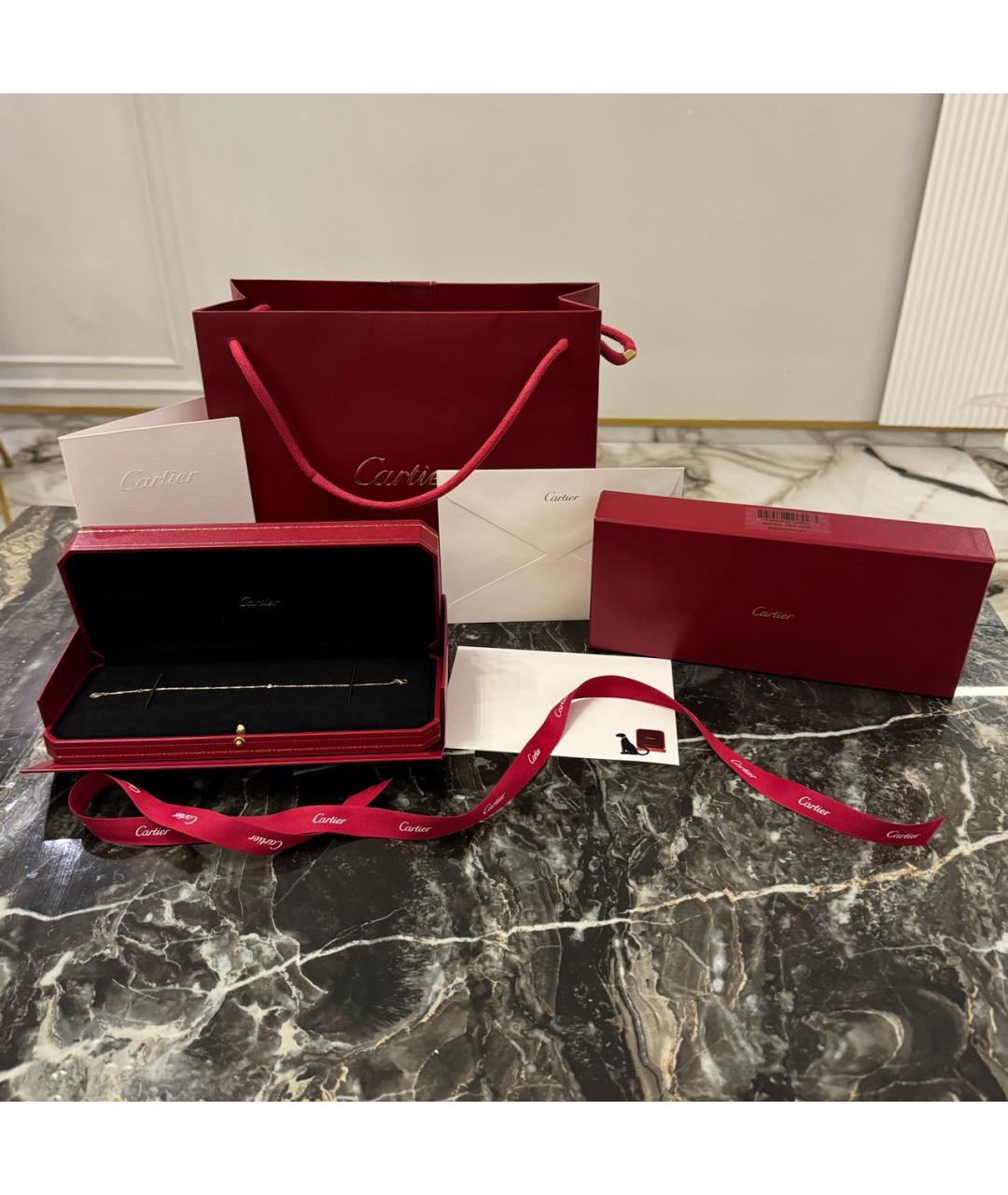 CARTIER Золотой браслет из желтого золота, фото 2