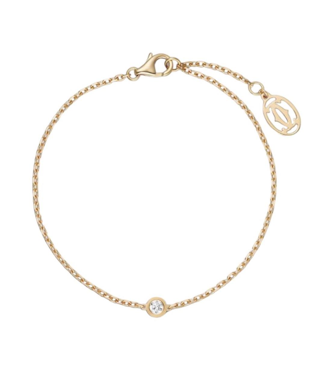 CARTIER Золотой браслет из желтого золота, фото 1