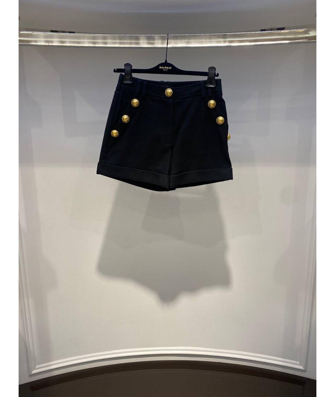 BALMAIN Черные шорты, фото 3