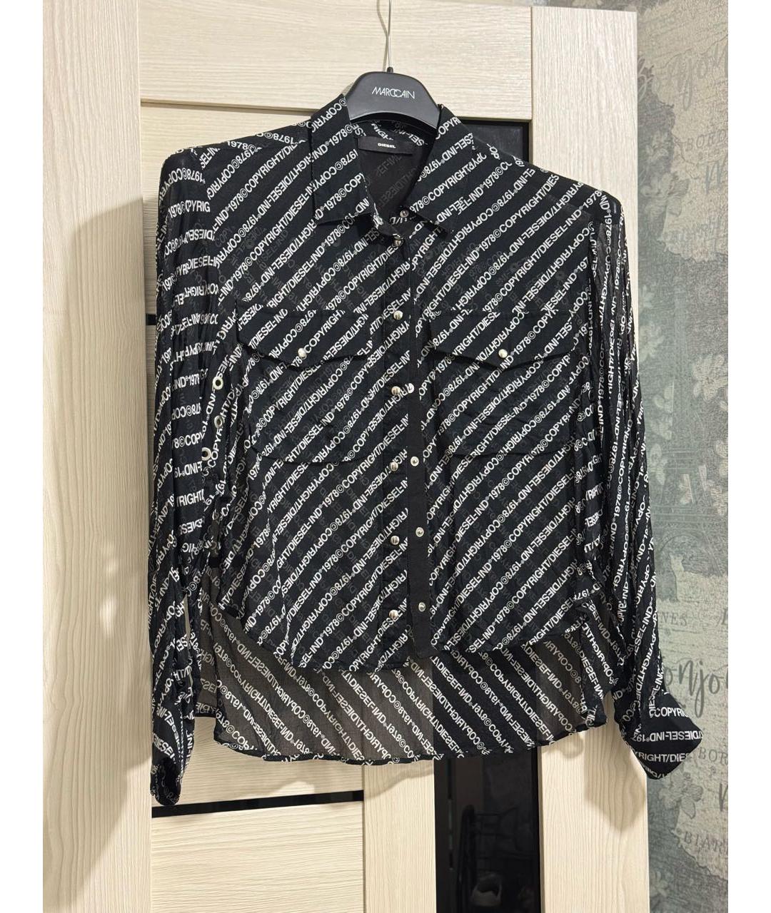 DIESEL Черная рубашка, фото 8